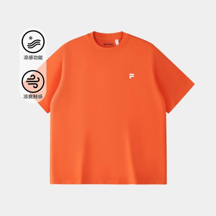 FILA FUSION系列 男女款纯棉短袖 263元