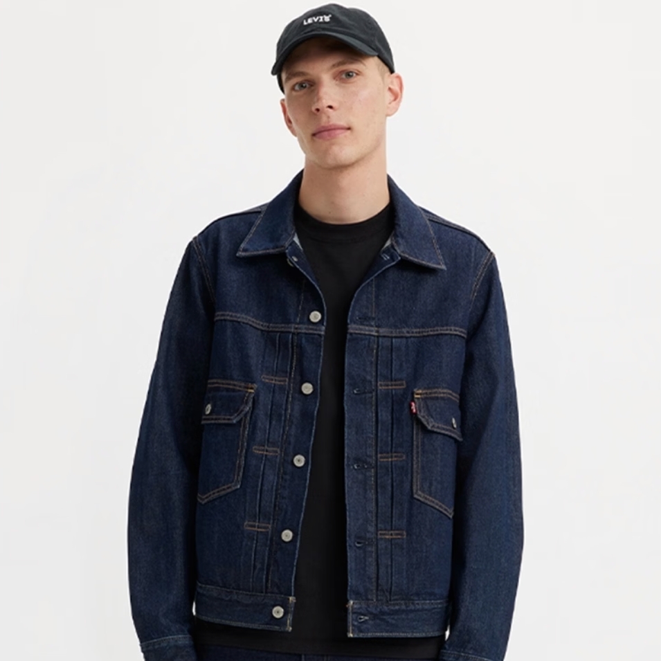 京东百亿补贴：Levi's 男士美式复古工装风休闲牛仔夹克外套 A7632-0018 299元（