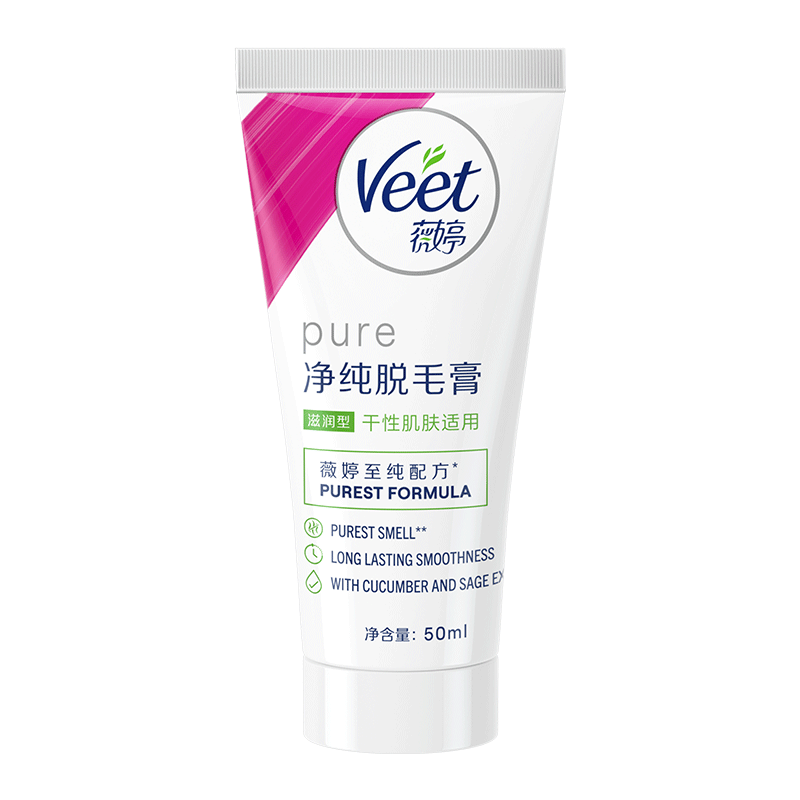 PLUS会员：Veet 薇婷 脱毛膏滋润型 干性肌肤50ml 19.9元（需换购）