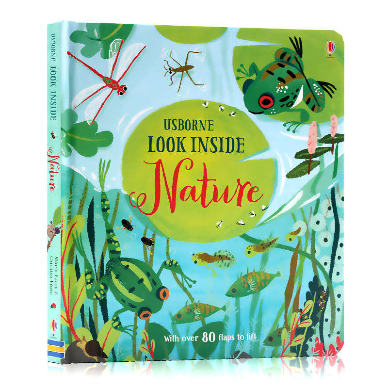 Usborne翻翻书绘本 145元3件 usborne look inside/peep inside/see inside偷偷看里面科普系