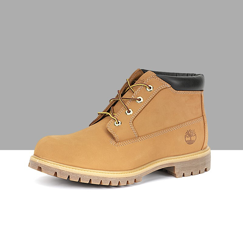 Timberland 男靴户外鞋防水潮靴中帮黄靴23061W宽版 小麦色 9 646.4元（需用券）