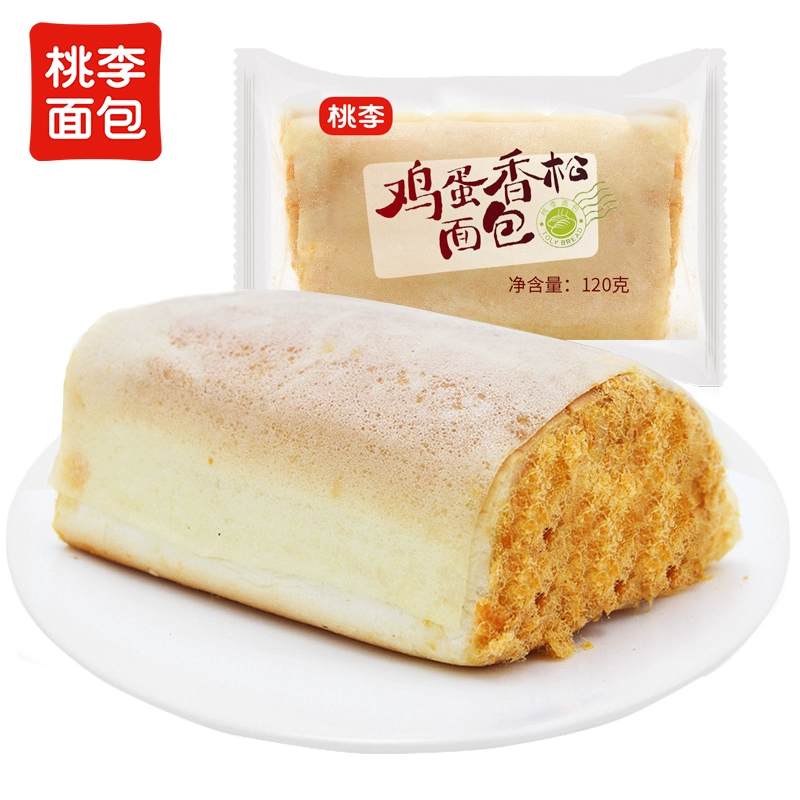 桃李鸡蛋香松面包600g 券后21.9元