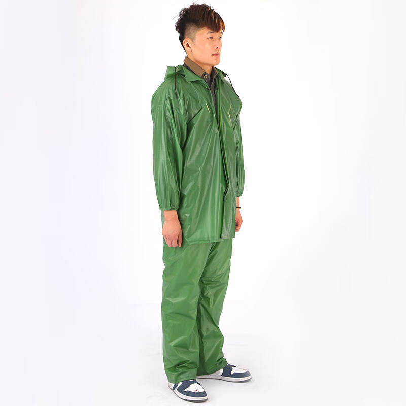 plus：惠寻PVC牛筋加厚雨衣 14.74元