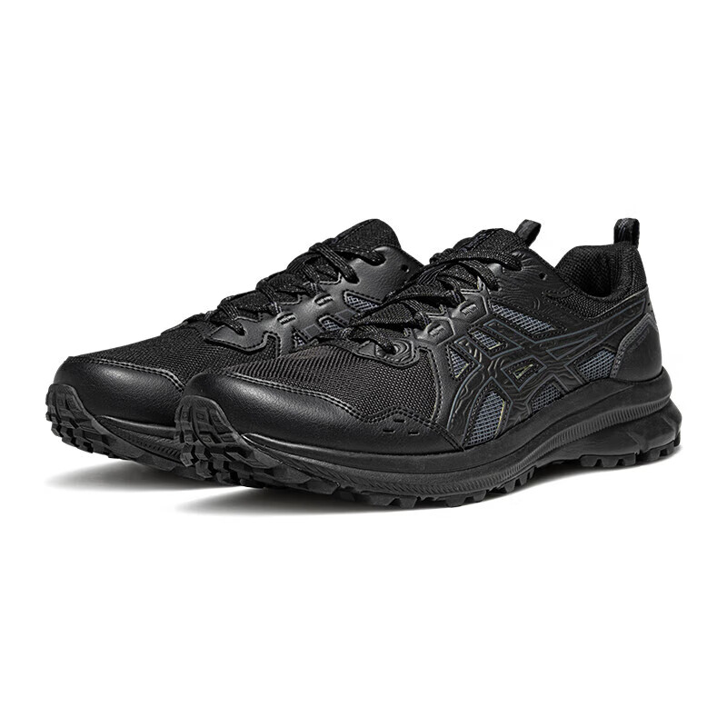 ASICS 亚瑟士 TRAIL SCOUT 3 男子越野跑步鞋 黑色/蓝色 370.85元