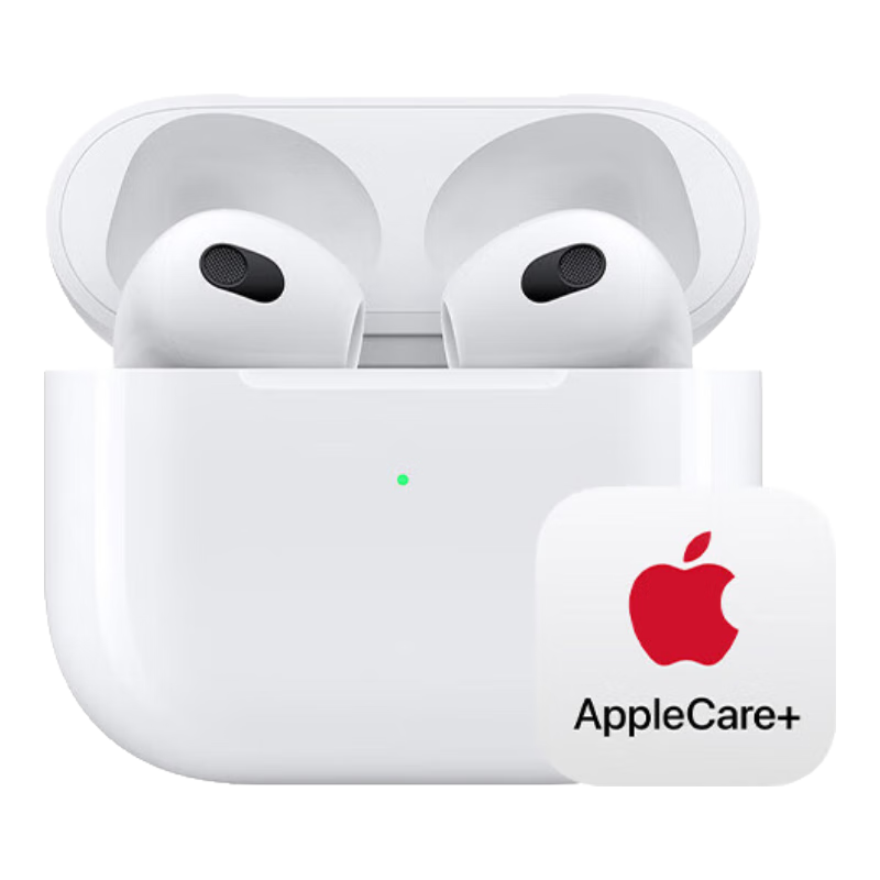 双 11 狂欢：Apple苹果 AirPods 第三代) 配MagSafe无线充电盒 无线蓝牙耳机 两年Ap