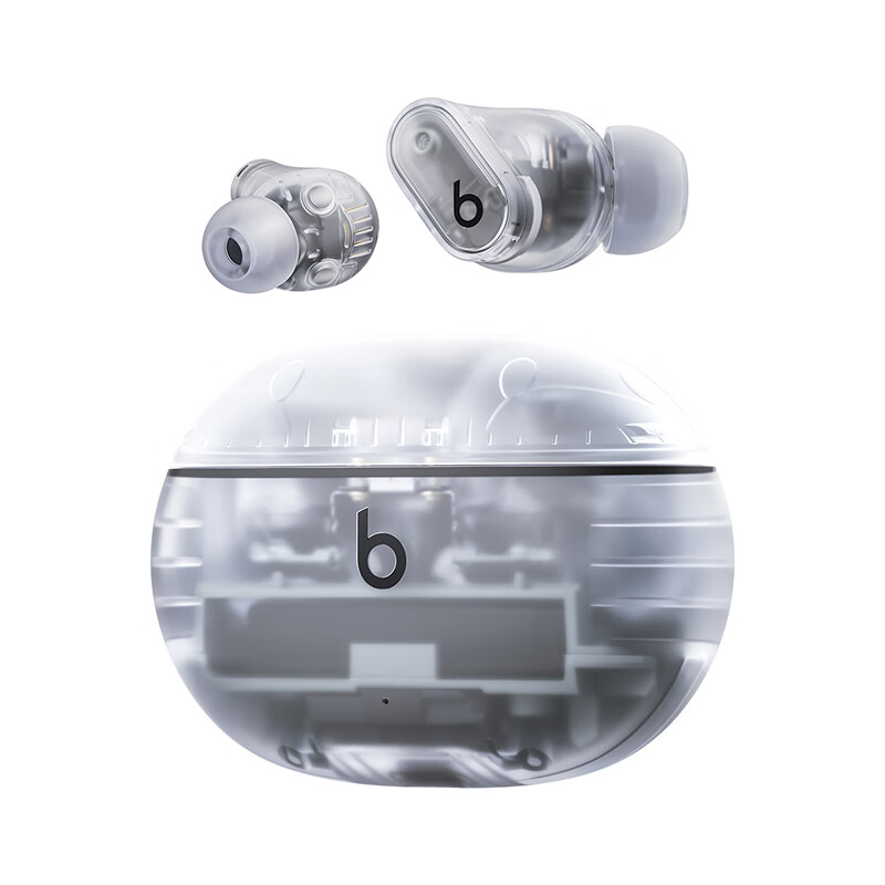 Beats Studio Buds + 入耳式真无线主动降噪蓝牙耳机 透明 949元