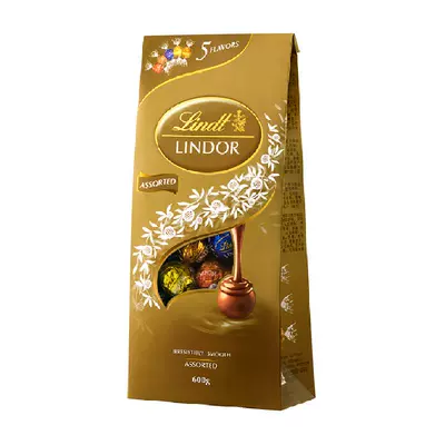 88VIP：Lindt 瑞士莲 LINDOR软心 精选巧克力 混合口味 600g 79.05元（返卡后）