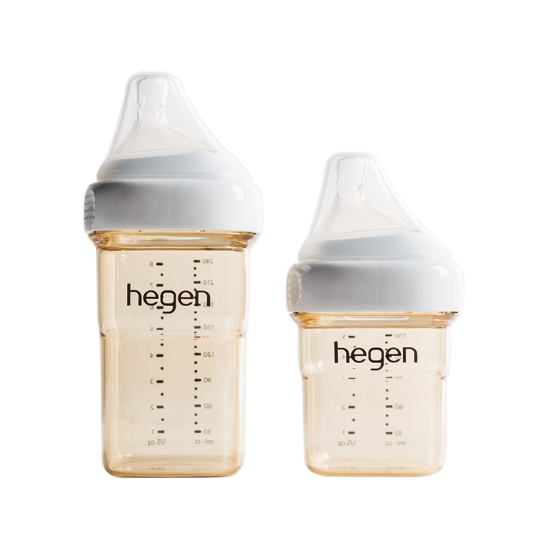 hegen 婴儿奶瓶 2个装（带奶嘴150ml+240ml） 436元包邮（双重优惠）