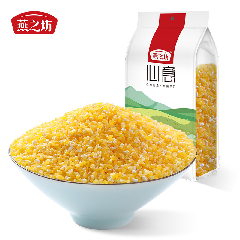 燕之坊 心意 小玉米渣 1kg 9.41元