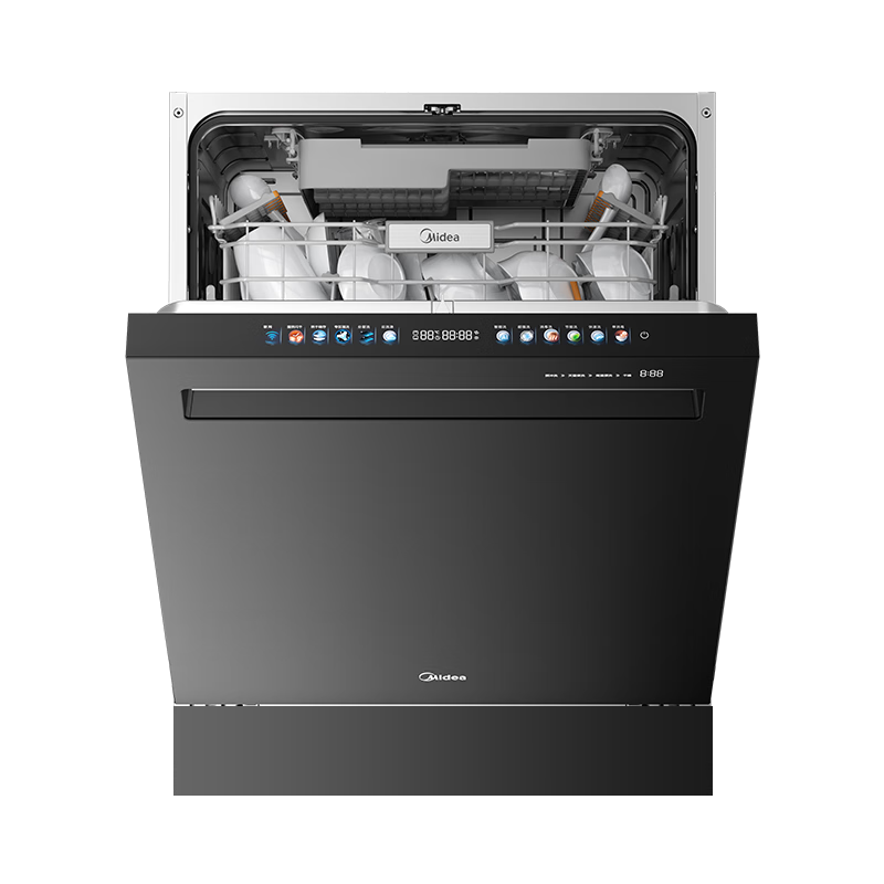 618预售、plus会员：美的（Midea）16套嵌入式洗碗机 GX3000 双擎晶焰速干 105℃