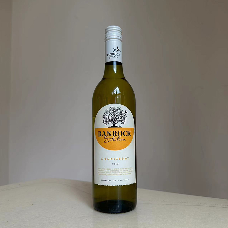 banrock 班洛克 河地产区 霞多丽 干白葡萄酒 2019年 750ml 单瓶装 32元包邮