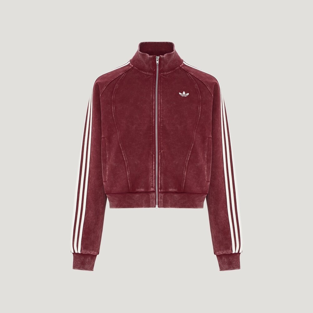 adidas 滔搏adidas阿迪达斯三叶草女子STREET KNIT TT夹克外套KX3044 710元（需用券）