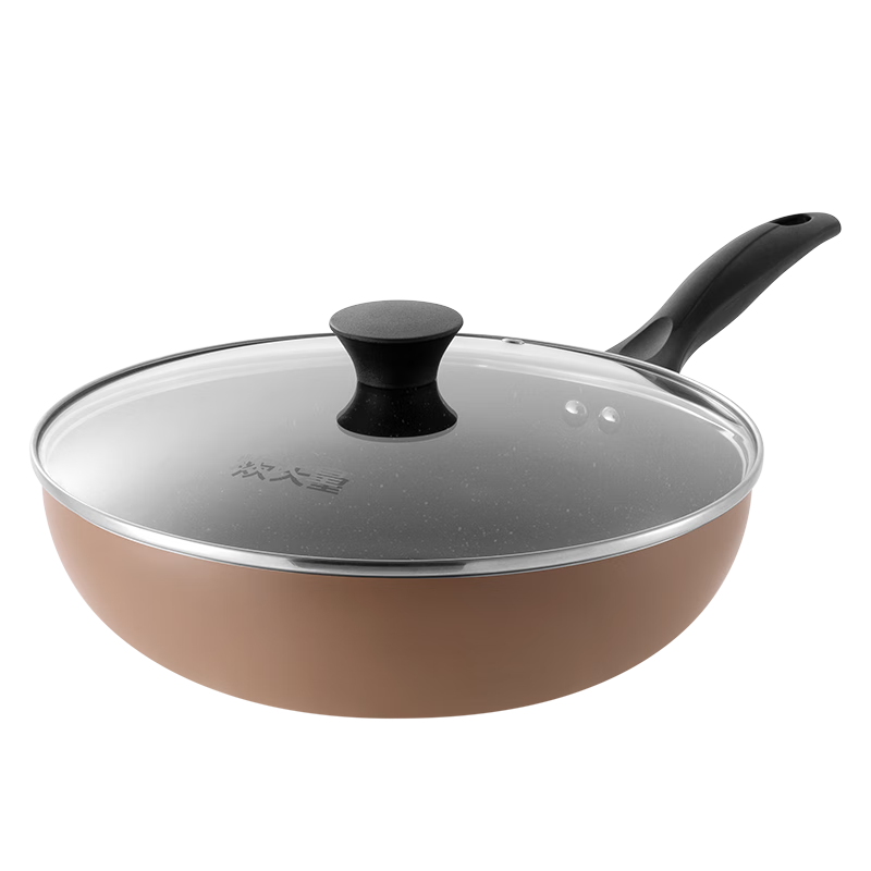 PLUS会员、双11狂欢：COOKER KING 炊大皇 超轻易洁平底多用锅 28cm JH28CG 47.64元 (