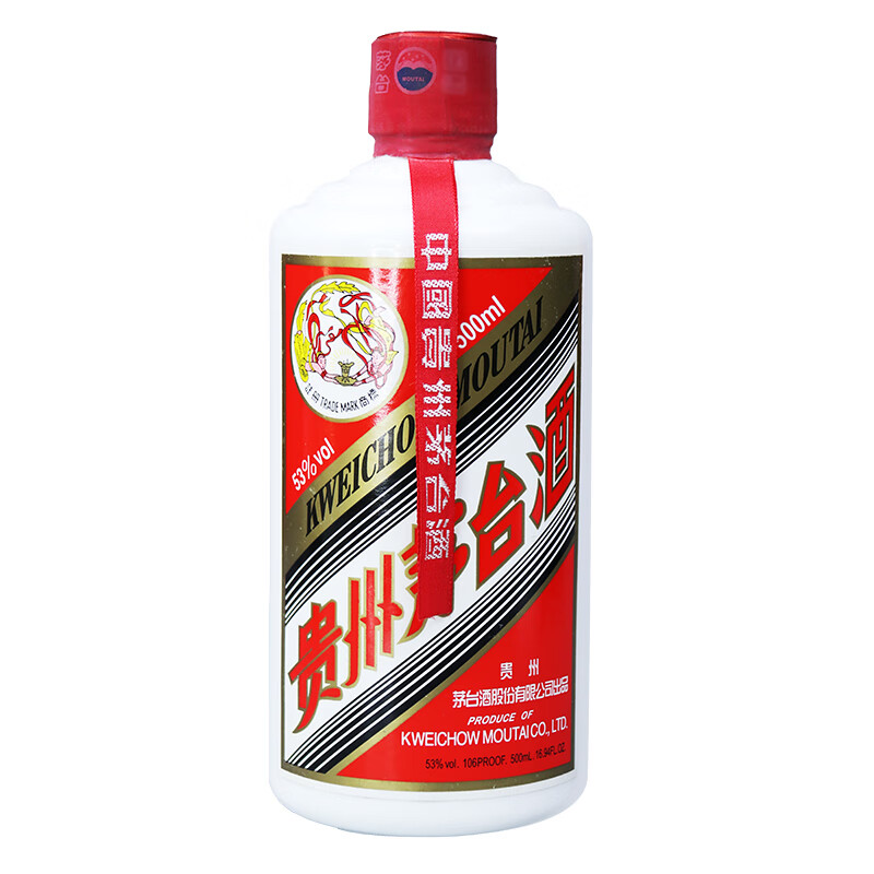 MOUTAI 茅台 飞茅台 2016年 酱香型白酒 53度 500ml 2759元