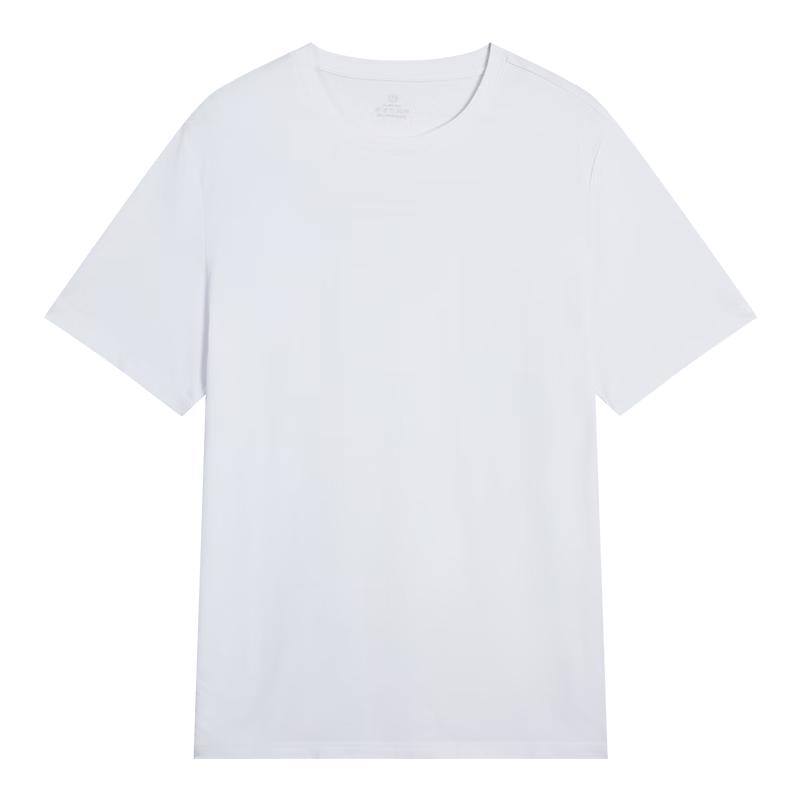 移动端、京东百亿补贴：京东京造 短袖t恤男9A抗菌新疆棉男士打底衫衣服男