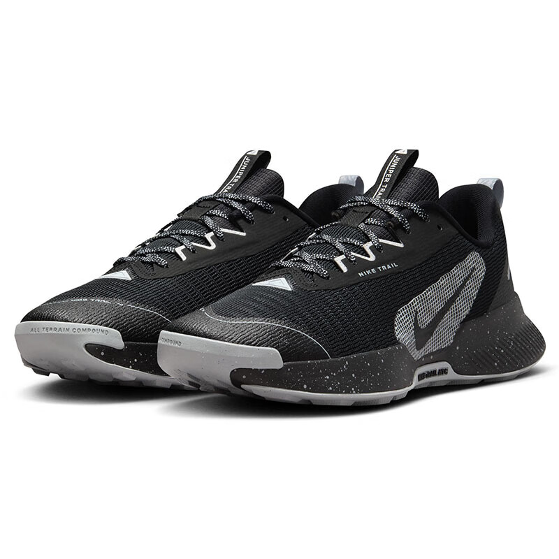 NIKE 耐克 跑步鞋男子减震JUNIPER TRAIL 3运动鞋FQ0904-001黑42.5 513.81元