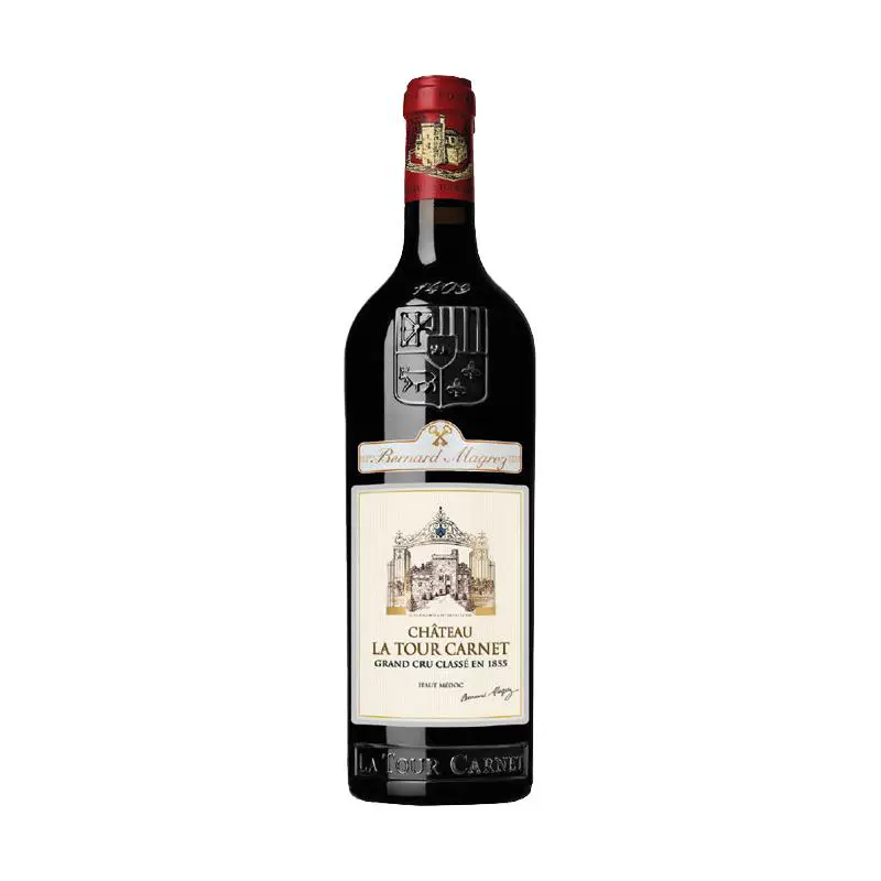 Chateau La Tour Carnet 拉图嘉利 正牌 2021年 干红葡萄酒 750ml 单瓶装 ￥180.3