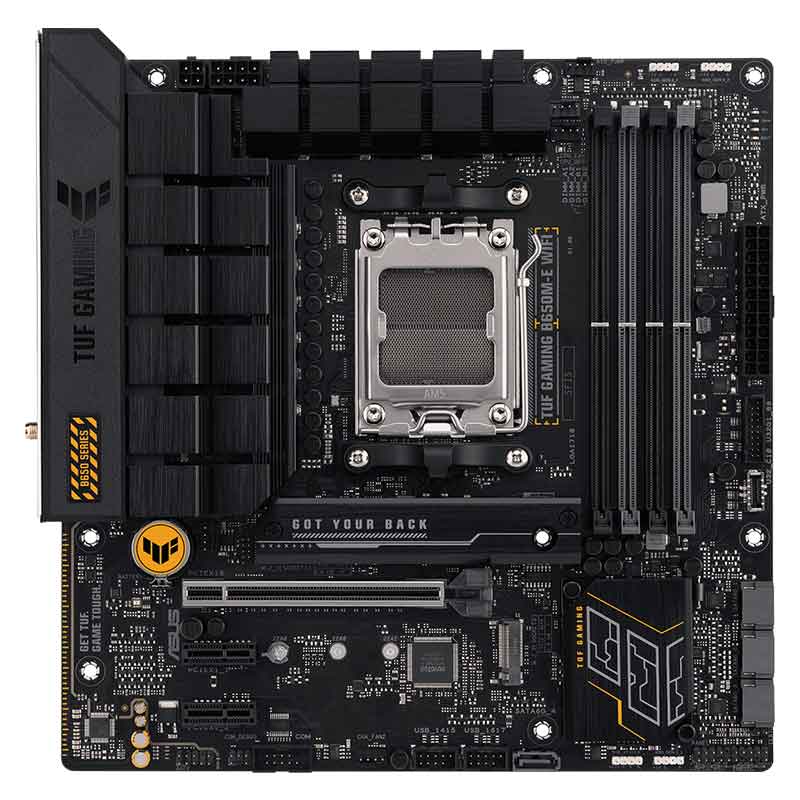 ASUS 华硕 TUF GAMING B650M-E WIFI 主板 支持DDR5 994.01元