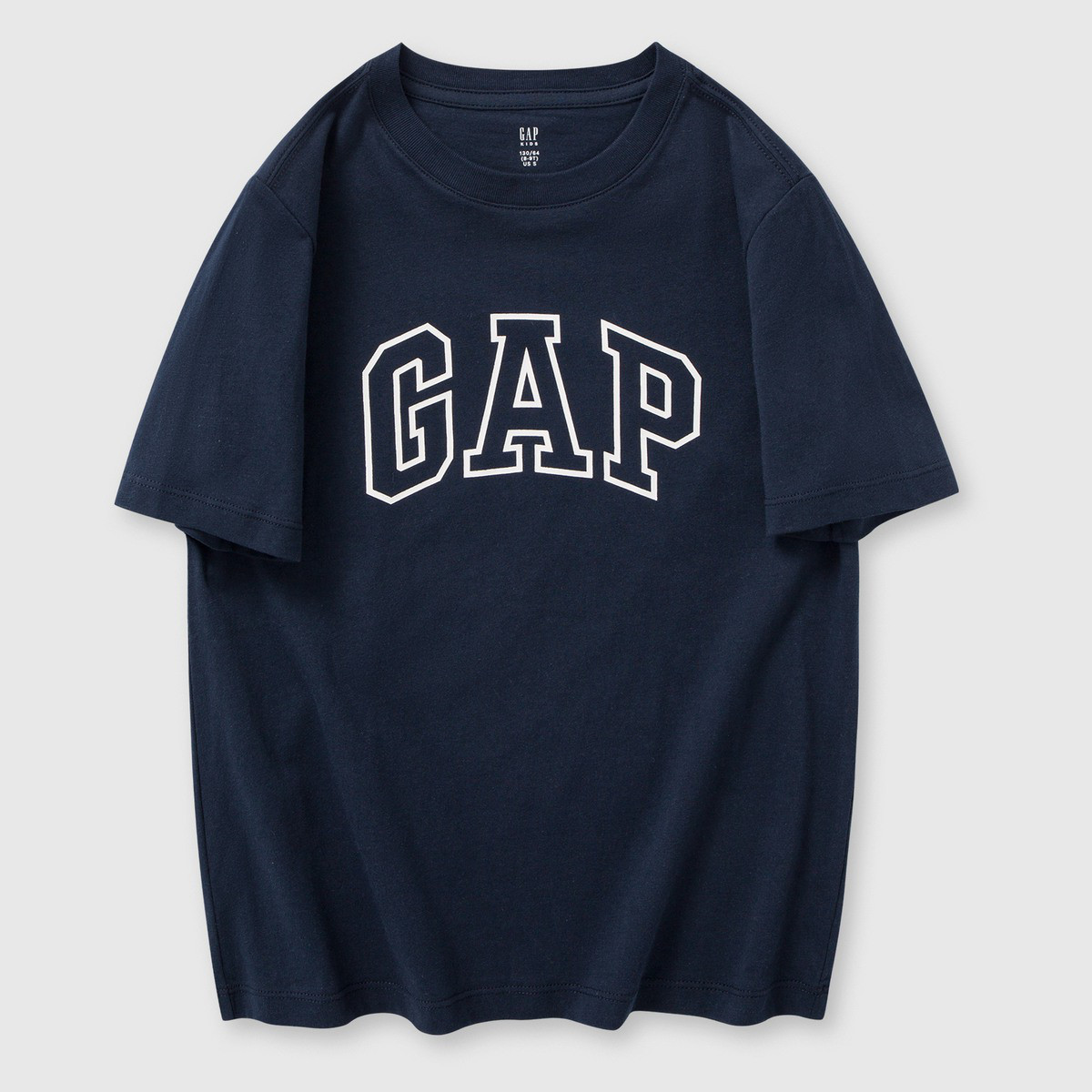 Gap 盖璞 男女童2024夏季纯棉字母logo短袖T恤宽松儿童装上衣564493 ￥56.5