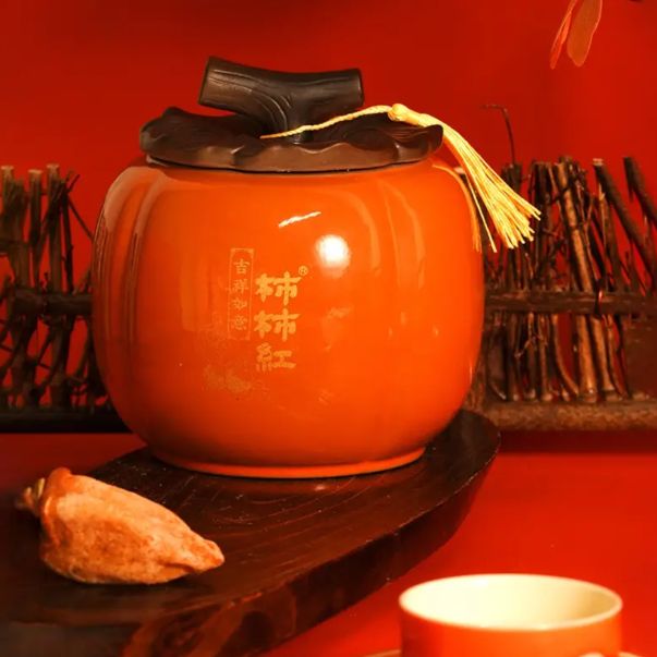 京鲜生 陕西富平柿饼 玲珑罐600g单果60g+巨无霸果 152.2元（需用券）