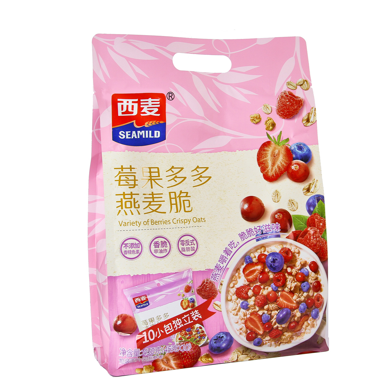 SEAMILD 西麦 西澳阳光水果即食片45g 8.23元（需买3件，共24.69元）