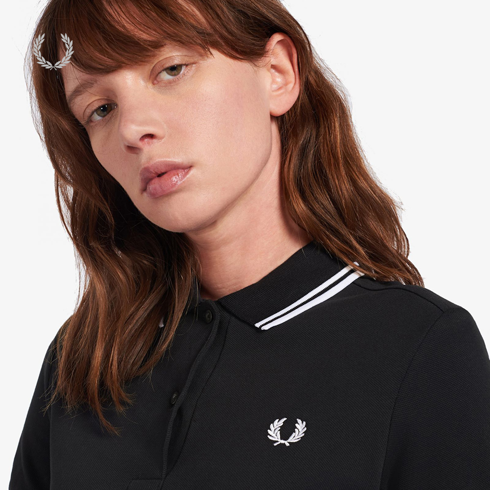 FRED PERRY 女士POLO衫2024夏季休闲麦穗刺绣纯棉短袖T恤G3600 557元（需用券）