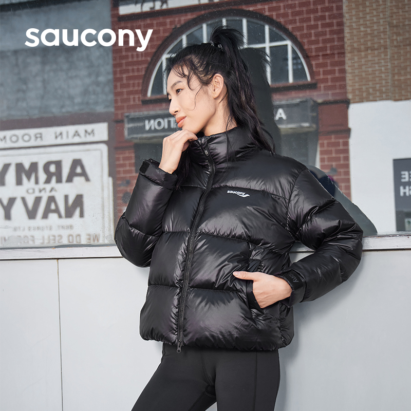 saucony 索康尼 男女款短款羽绒服SC2220002B 749元