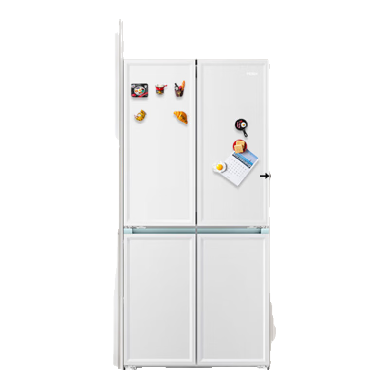再降价、PLUS会员：海尔（Haier）太白系列461L零嵌十字对开四开门电冰箱家用