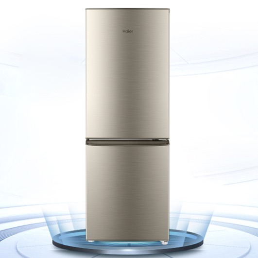 Haier 海尔 BCD-180TMPS 直冷双门冰箱 180L 炫金 989元（需用券）