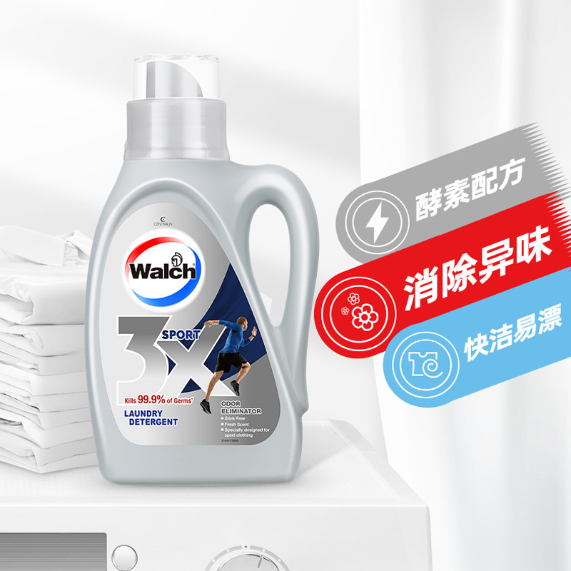 Walch 威露士 3X运动型酵素洗衣液 800ml 22元（需用券）