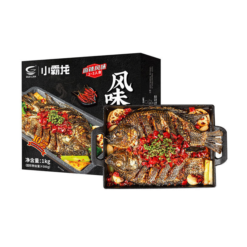 GUOLIAN 国联 小霸龙 风味烤鱼 麻辣风味 1kg 24.9元