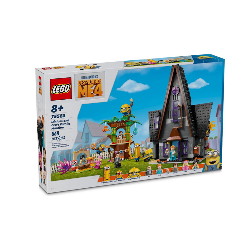 乐高 LEGO 75583 小黄人和格鲁的豪宅 拼插积木 519.65元