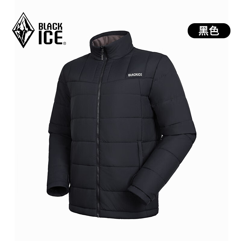 BLACKICE 男款 金標P棉 棉服 防風耐磨外套 黑色 L 277.88元（需用券）