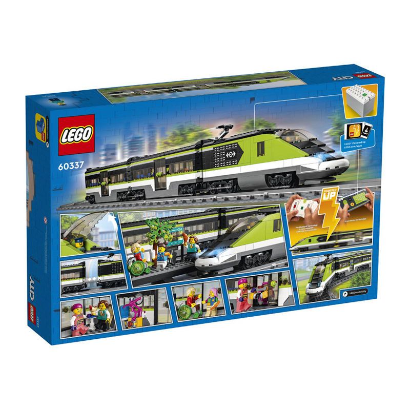 百亿补贴：LEGO 乐高 正品保障乐高(LEGO)城市系列60337特快客运列车积木礼物