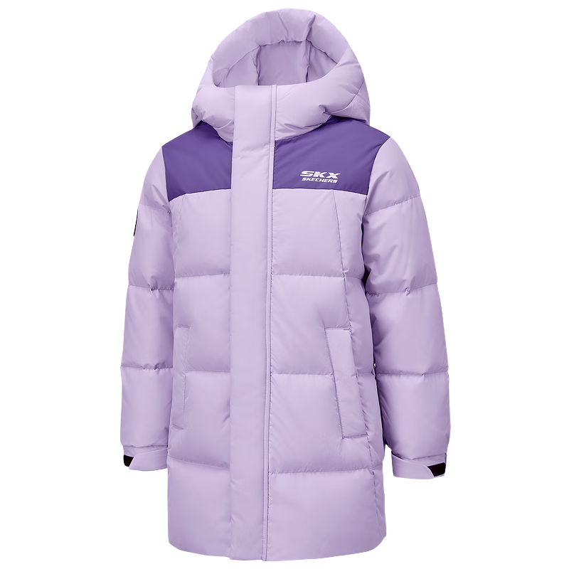 Skechers 斯凯奇 儿童中长款羽绒外套 228.98元包邮