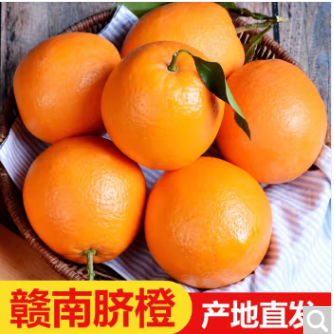 二龙嶂 产地直发！江西赣南脐橙新鲜现摘 10斤特级橙果径85mm+彩箱礼盒 27.9