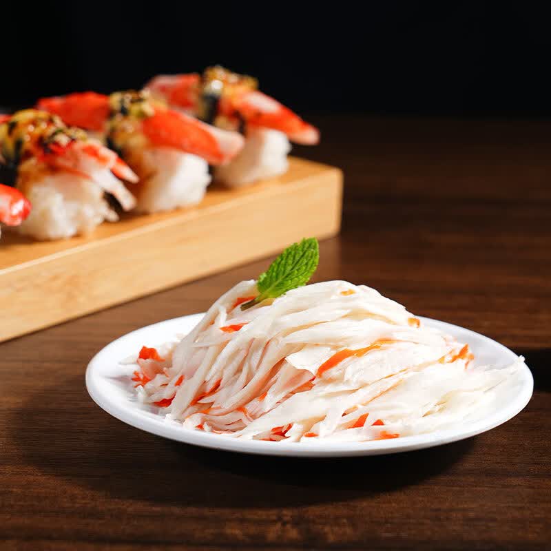 美加佳 即食鳕鱼蟹柳270g 鱼糜含量60% 9.74元