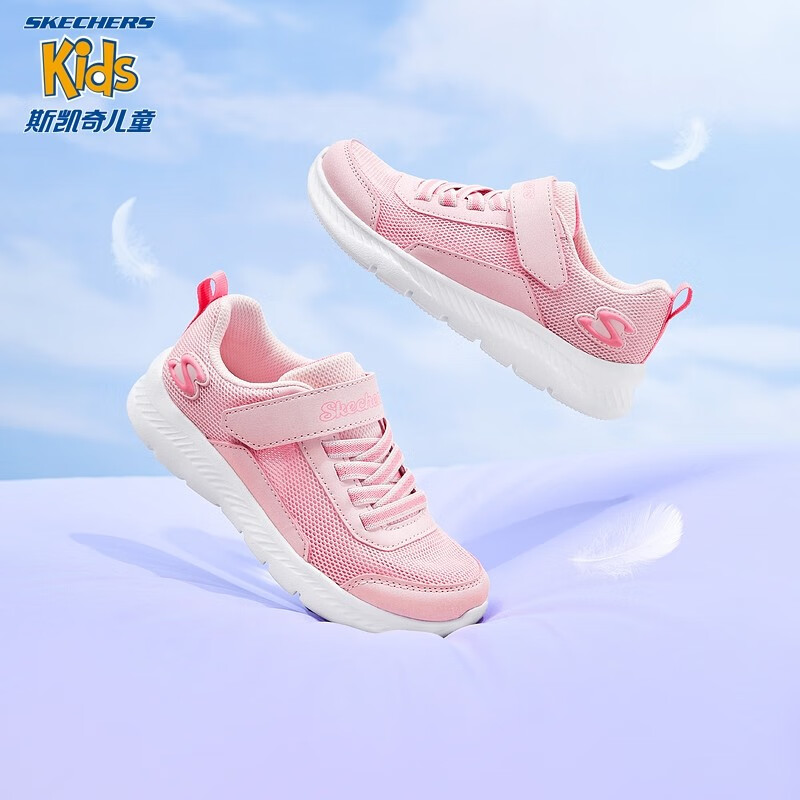 SKECHERS 斯凯奇 女童休闲运动鞋 302550L-LTPK 浅粉色 37码 ￥80