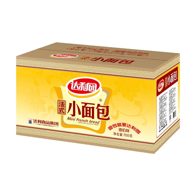 PLUS会员：达利园 法式小面包 香奶味 700g 16.90元PLUS包邮 （需用券）