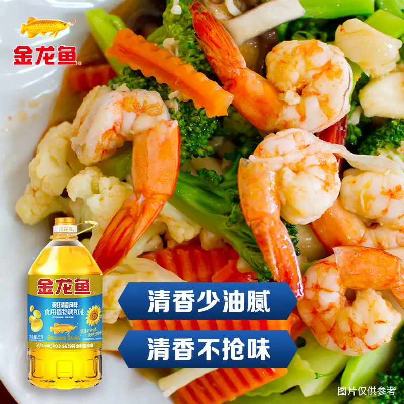 金龙鱼 葵籽清香型 食用植物调和油 43.9元 - 线报酷