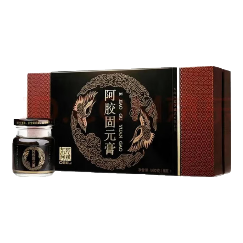 京东百亿补贴：东阿阿胶 阿胶固元膏 70g*8瓶 礼盒装 229元 包邮