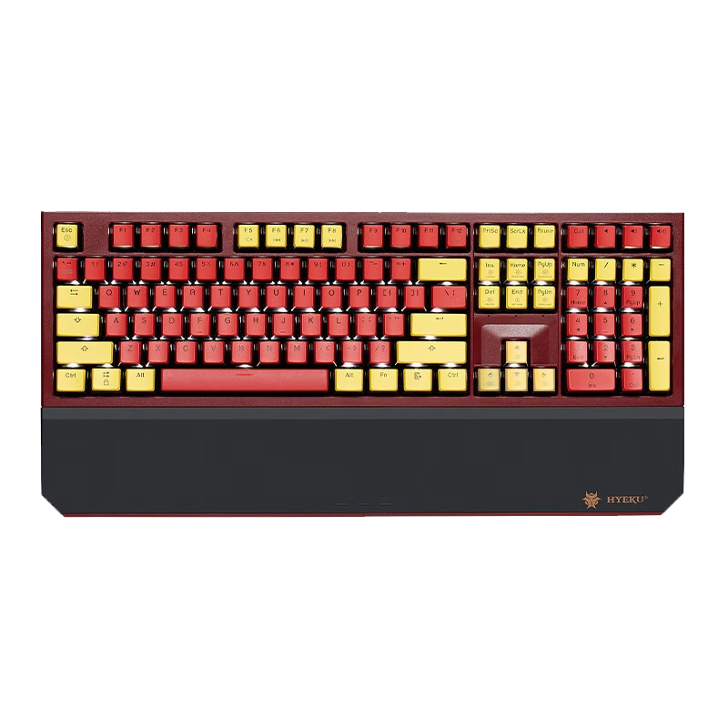黑峡谷（Hyeku）X5 有线/无线2.4G双模机械键盘 108键PBT键帽 凯华BOX新轴 玫瑰红轴 附卡扣腕托 187.96元