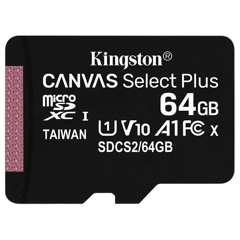 Kingston 金士顿 SDCS2系列 Micro-SD存储卡 64GB UHS-I、V10、U1、A1 26.74元（需用券）