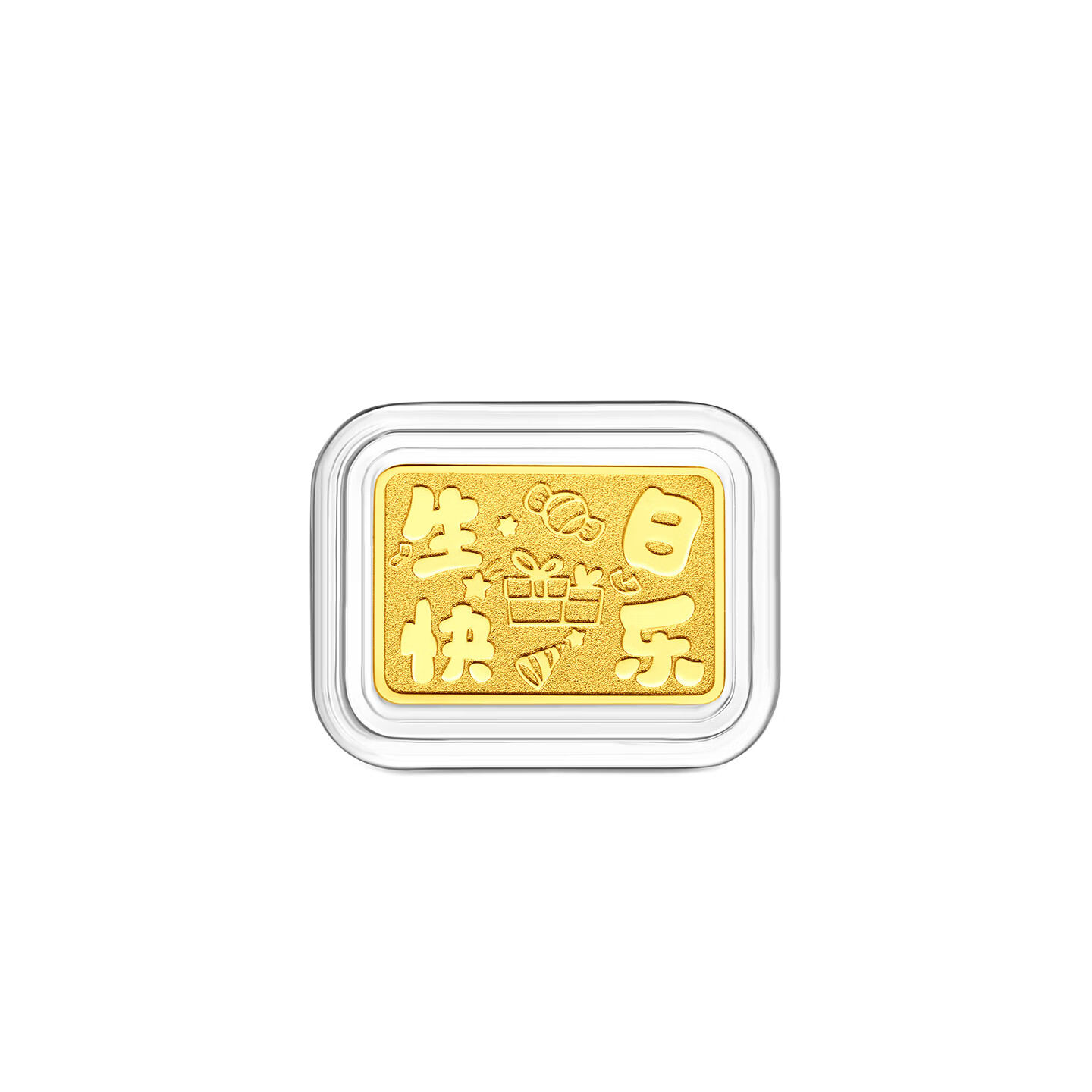周大福 日进斗金系列 黄金金章