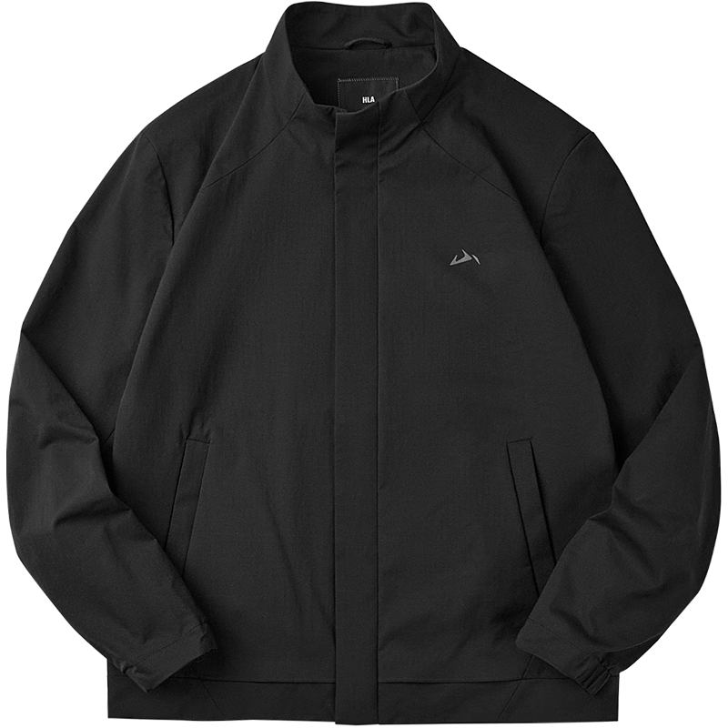 海澜之家 印花立领 男士夹克 黑色24 L 175/92A 137~150斤 273元（需用券）