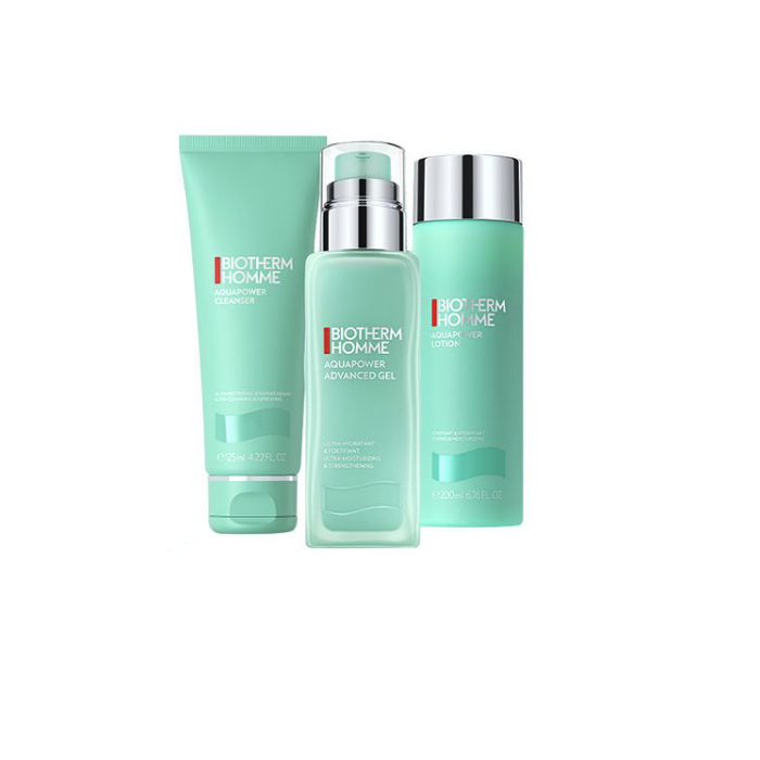 BIOTHERM 碧欧泉 男士水动力套装洁面125ml+水200ml+乳100ml 449元