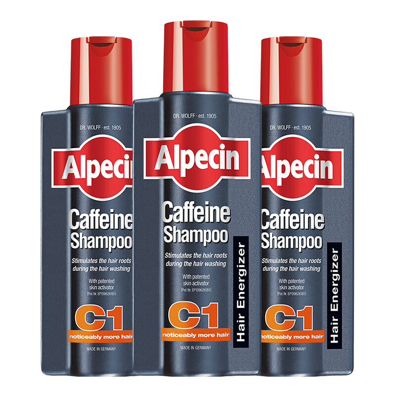 Alpecin 欧倍青 C1咖啡因控油防脱洗发水德国洗发露无硅油375ml 242.82元（需用