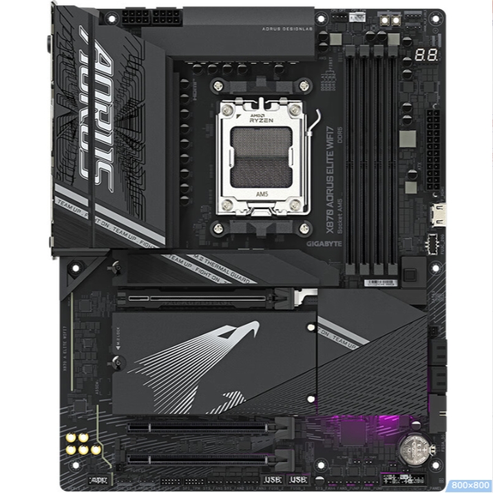 GIGABYTE 技嘉 X870 AORUS ELITE WIFI7 DDR5主板 2499元