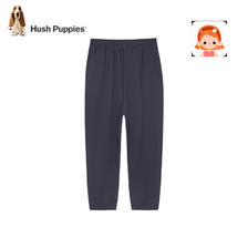 PLUS会员:暇步士（Hush Puppies）童装儿童长裤男童女童夏季 藏蓝C款 92.81元