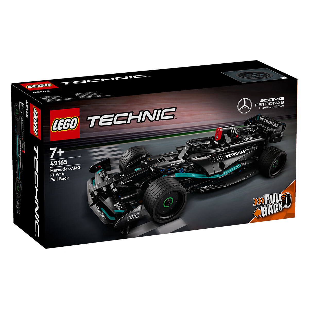 LEGO 乐高 机械组系列 42165 Mercedes-AMG F1 W14 E Performance 回力赛车 236.55元
